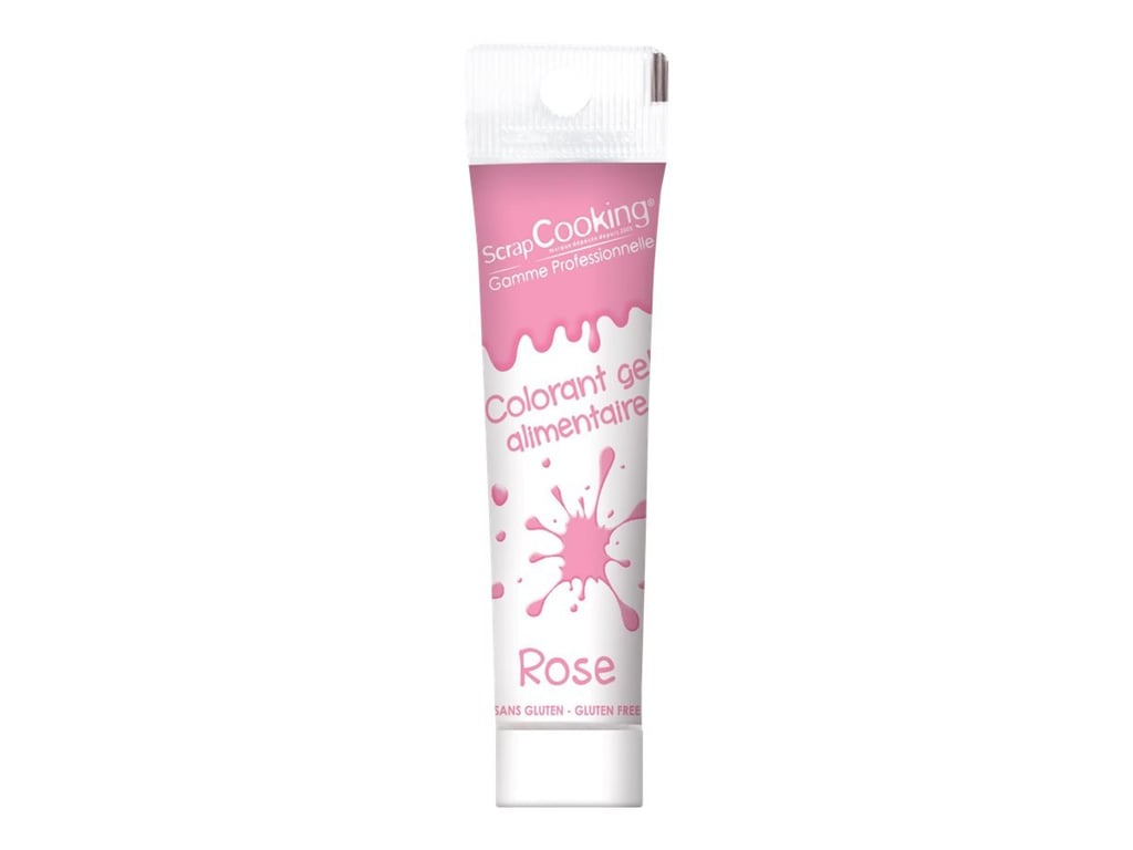 Lebensmittelfarbe Gel rosa 20g