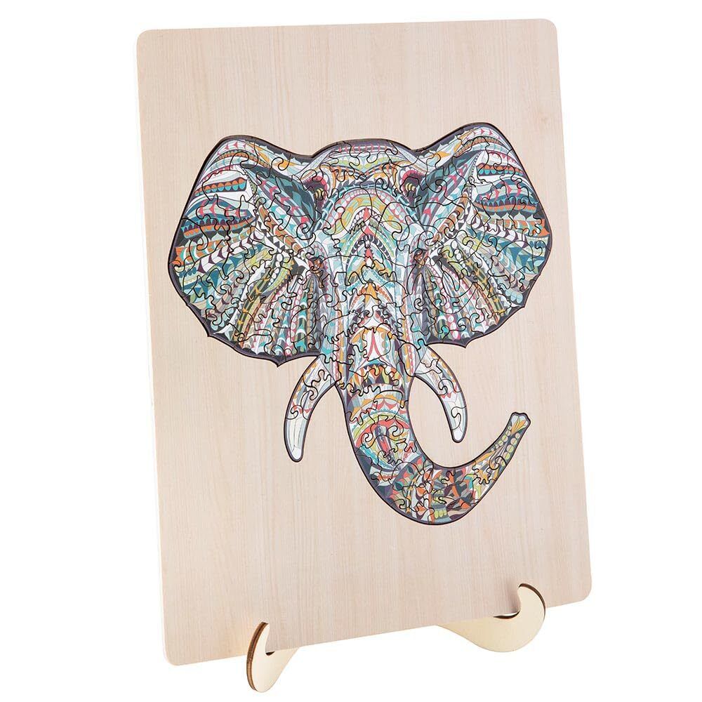 Grafix Holzpuzzle Elefant 137 Teile FSC