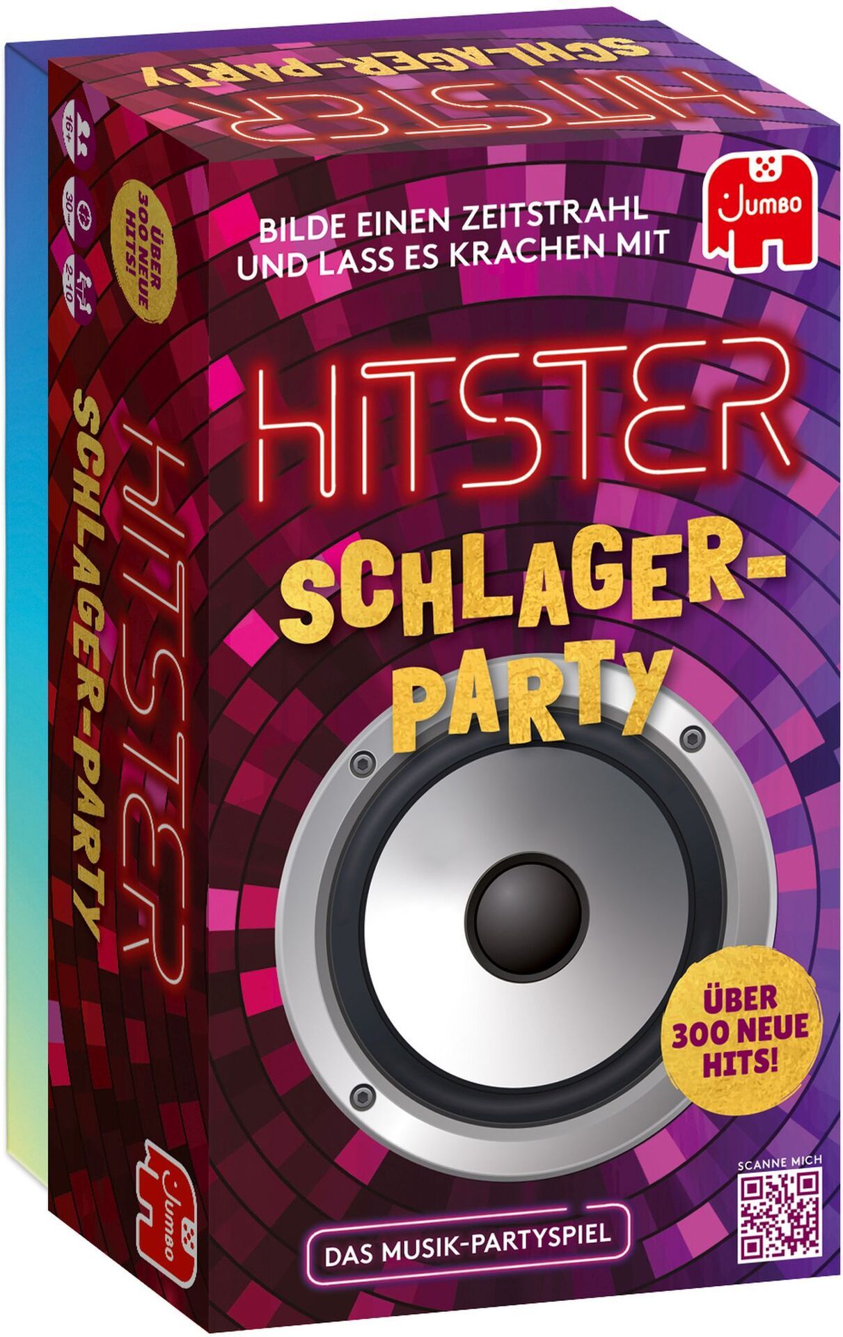 Hitster Schlager Party, d ab 16 Jahren, 2-10 Spieler, Musik Partyspiel mit App