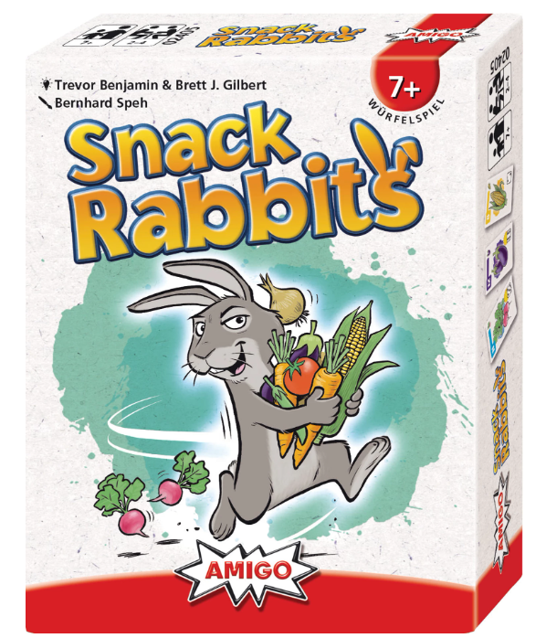Snack Rabbits, d ab 7 Jahren, 2-4 Spieler, flottes W&#252;rfelspiel
