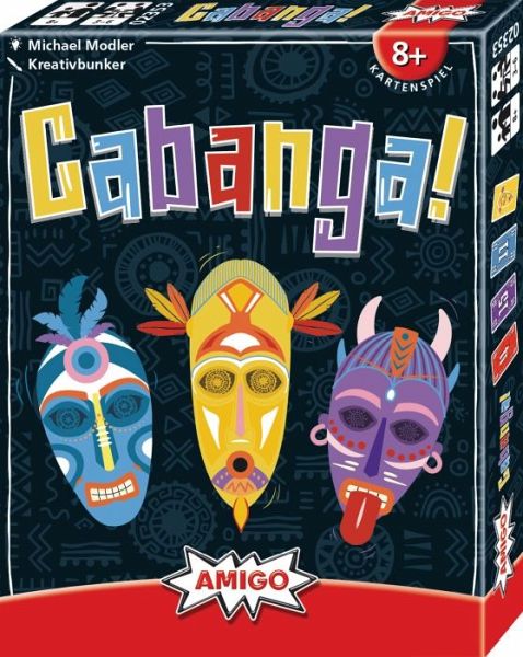 Cabanga!, d ab 8 Jahren, 2-5 Spieler, Karten schnell ablegen