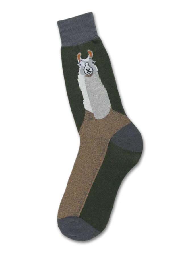 Men&#39;s Llama Socks